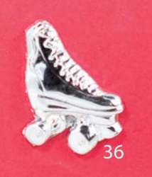 3340-36 Aplique resina metalizado 6CM