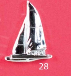 3341-28 Aplique resina PINTADO 6CM