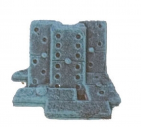 3342-48 Aplique resina PINTADO 10CM